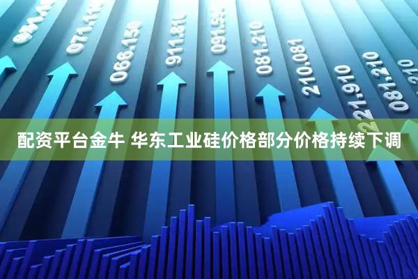 配资平台金牛 华东工业硅价格部分价格持续下调